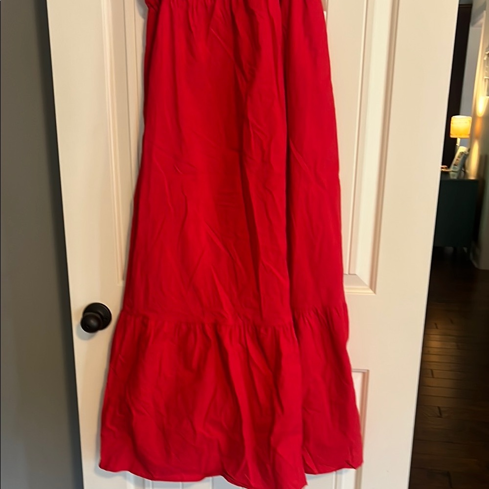 Universal Thread Red Maxi Dress - Picture 4 of 8